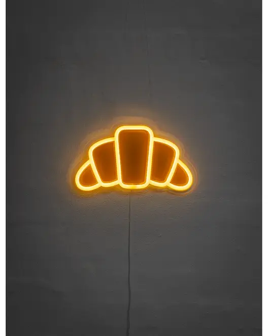 Neonskylt croissant