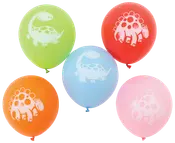 Balloner med Print 5-pak - Børne motiver