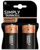 DURACELL Simply D 2-pack