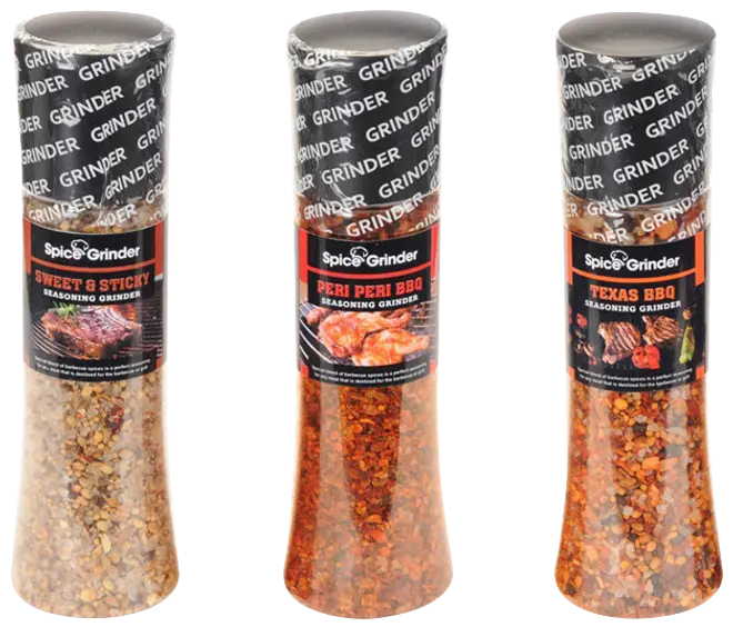 Krydderikværn BBQ - assorterede varianter