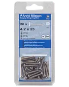 Arvid Nilsson Pladeskrue A4 4,2 x 25 mm 20-pak
