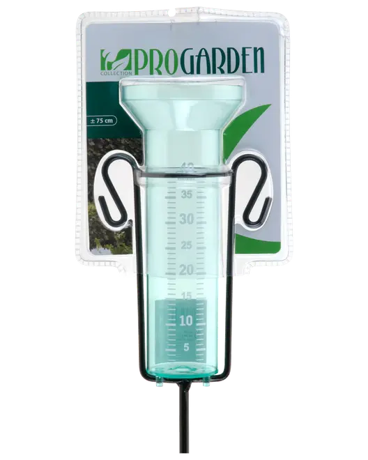 Regnmätare plast på spjut