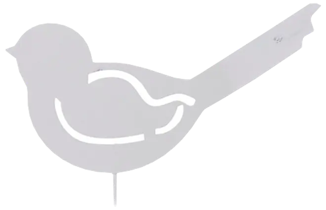 Fågel markdekoration