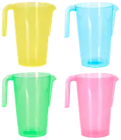 Plastkanna 1,5 L - olika färger