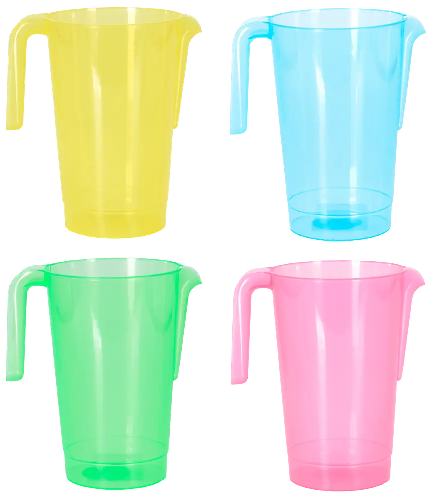 Plastkanna 1,5 L - olika färger