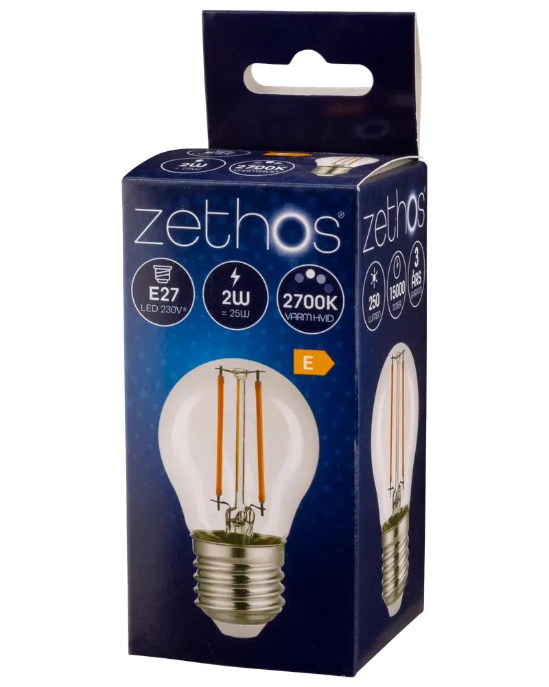 LED-filament 2W E27 G45