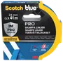 ScotchBlue PRO malertape, 24mm x 41m, medium vedhæftning, giver skarpe malingslinjer på lister, døre, vinduer og vinyl. 3M PRO teknologi, fjernes rent op til 21 dage.