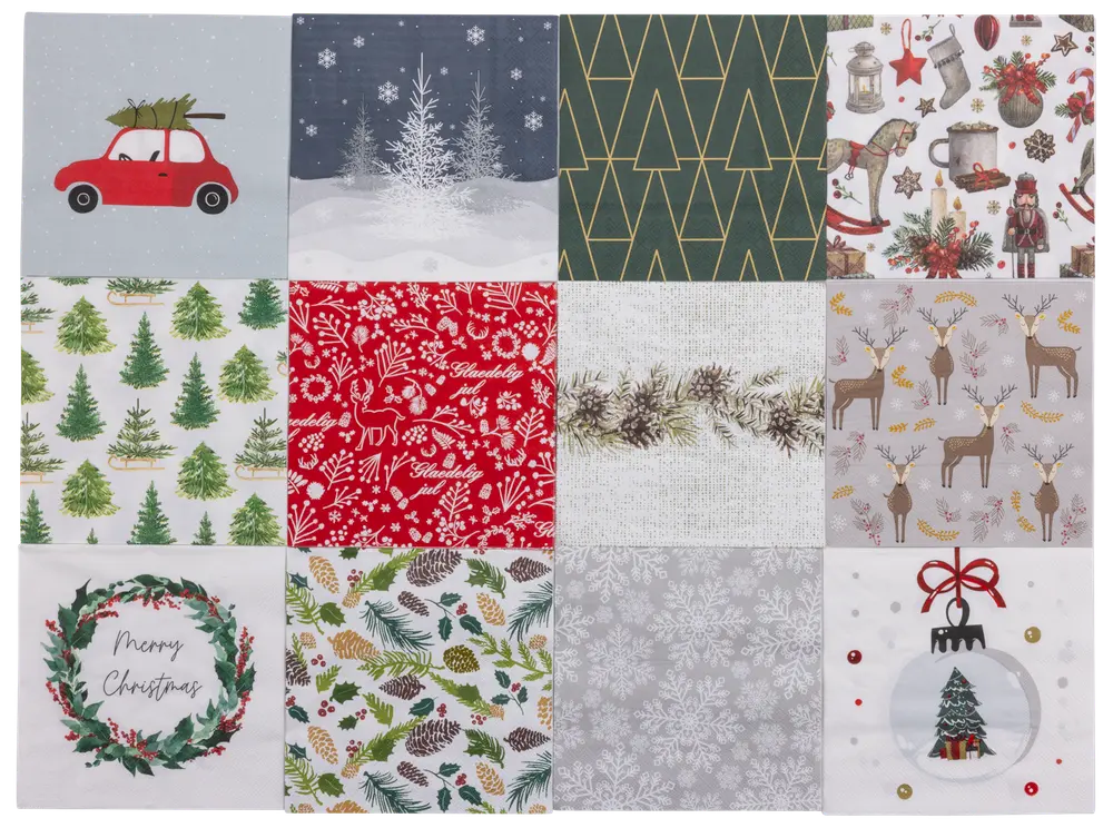 Julservetter 20-pack