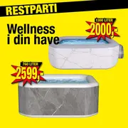 Billede af 2 udespa fyldt med vand