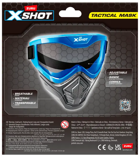 X-shot Tactical mask pro