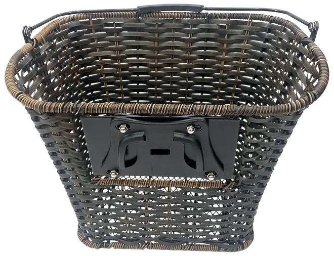 CYKELKORG FLÄTAD QUICK RELEASE