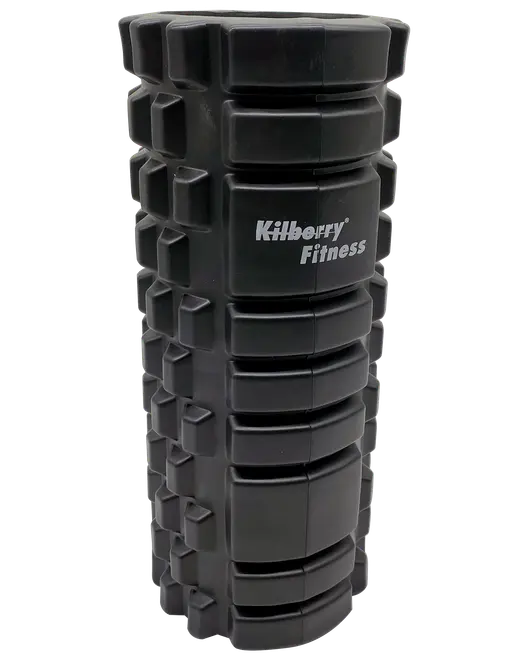 Kilberry Fitness Foam roller 13 x 32,5 cm - sort