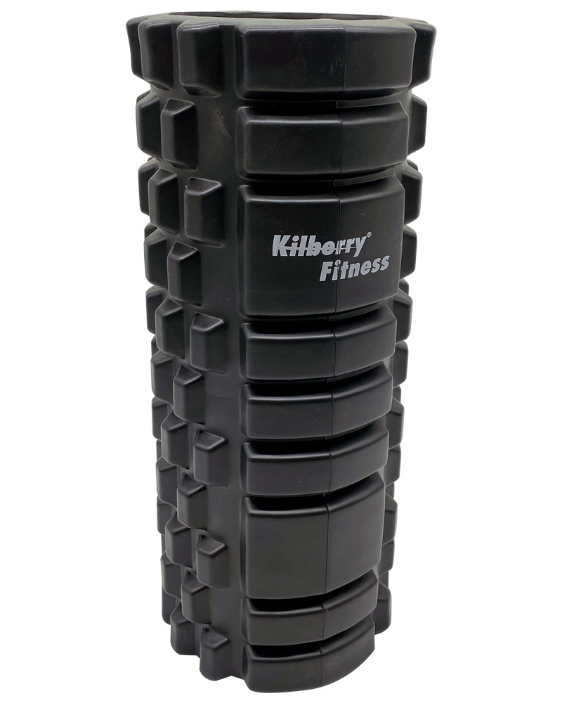 Kilberry Fitness Foam roller 13 x 32,5 cm - sort