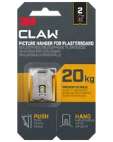 3M™ CLAW™ Tavelkrok för gipsväggar – 20 kg, 2-pack