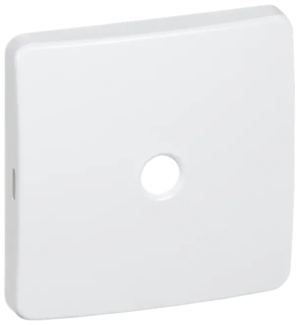 FUGA Dæksel Lampeudtag 45 x 45 mm 3-pol  - hvid