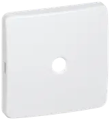 FUGA Dæksel Lampeudtag 45 x 45 mm 3-pol - hvid