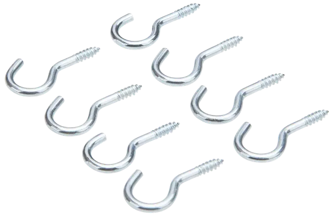 Skruvkrok 2,1x25mm 8 st