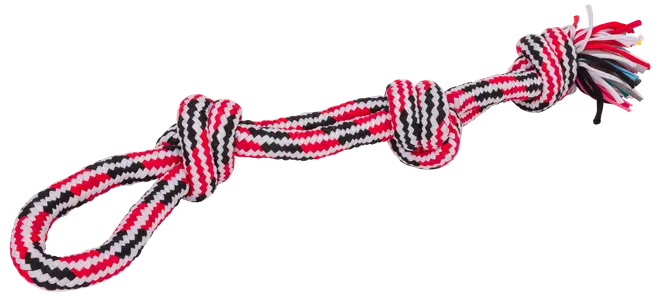 Hundelegetøj Kæmpe reb m. knuder og spaghetti