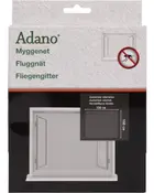 Adano justerbart insektnet til vinduer, størrelse 130 x 150 cm. Finmasket materiale forhindrer fluer og myg i at komme ind. Nem at montere, passer til forskellige vinduer.