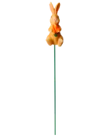 Påskehare på pind - 33 cm