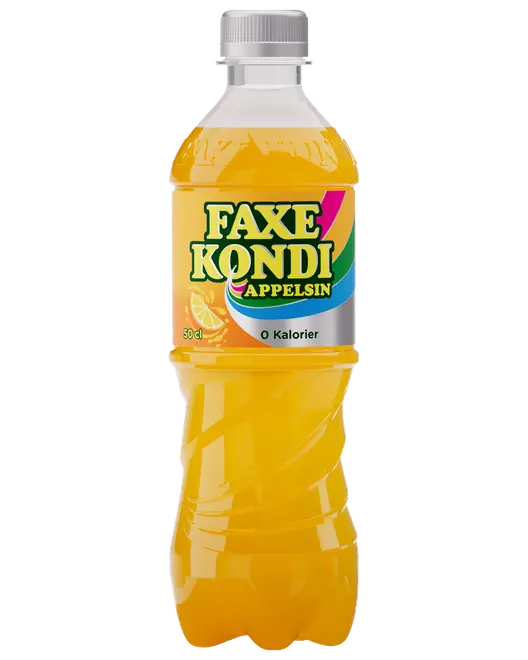 Faxe Kondi Appelsin 0 kalorier 50 cl