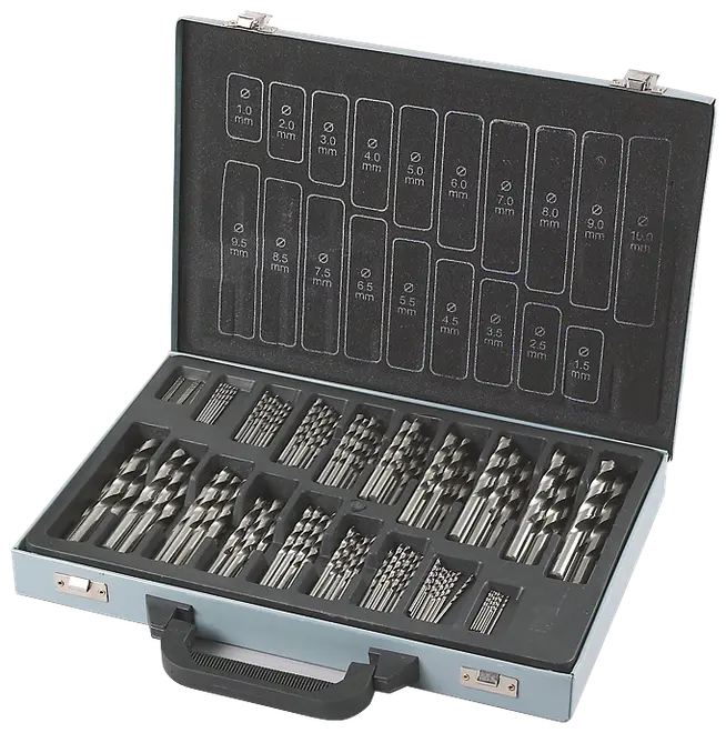 Metallborrset 170 delar HSS