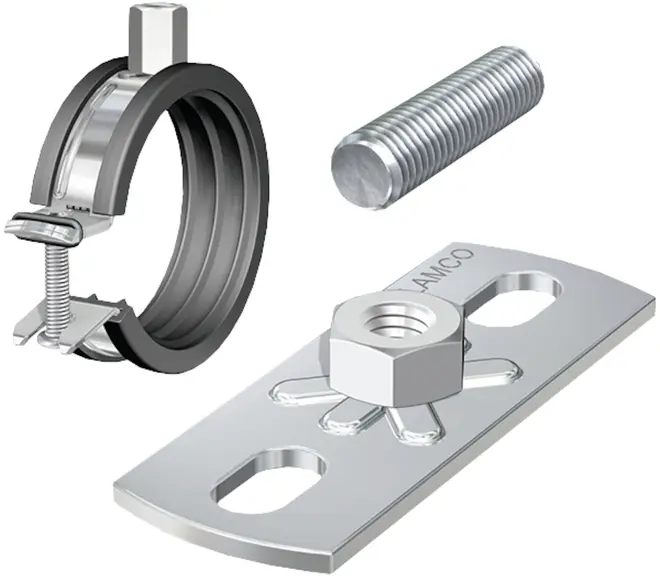 Rörklämma vägg 1/2\"