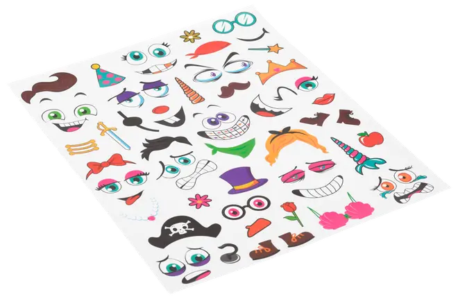 Klistermärken för påskägg 