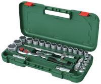 Spärrnyckelsats 1/2" 25 delar