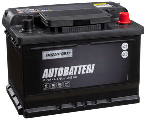 BRANFORD Autobatteri 12V 54 Ah (+h)