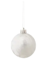 Julkulor kristall silver 4-pack 