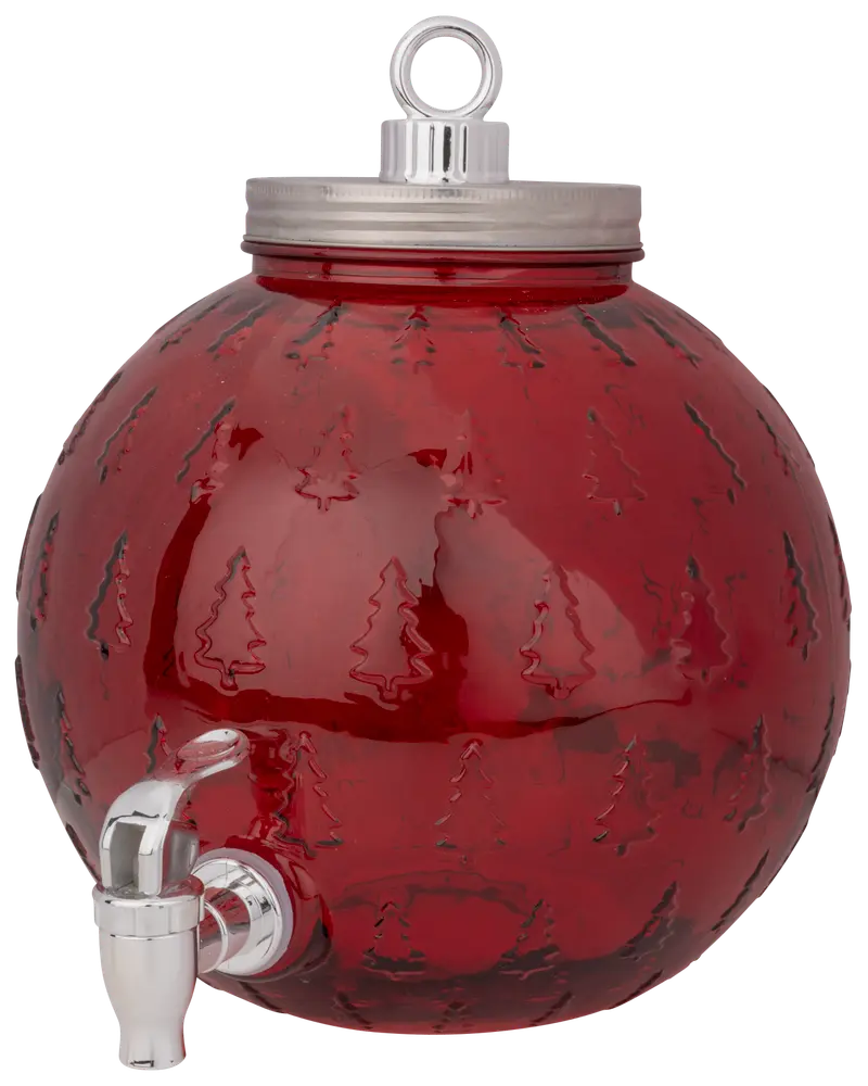 Julgranskula med tappkran