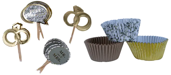 Muffinsforme med skilte 48-pak