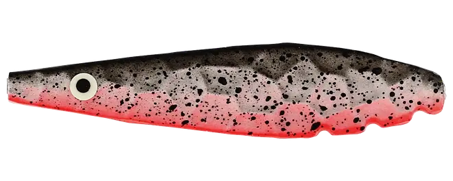 Kinetic Møn Inline 17 g - Black/red Splat