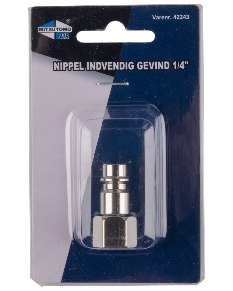 Nippel invändig gänga 1/4"