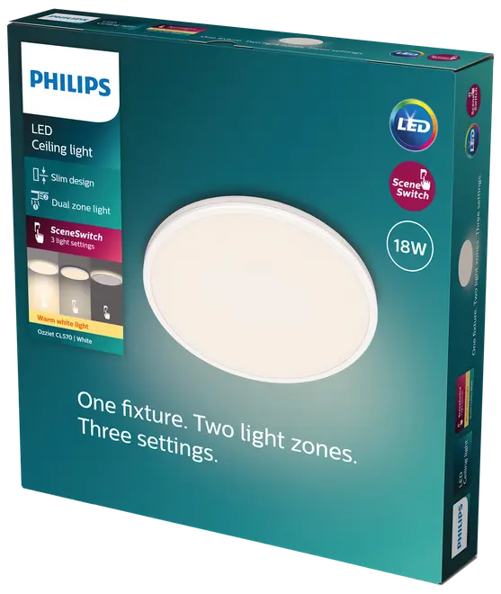 PHILIPS TAKPLAFOND OZZIET 30 CM