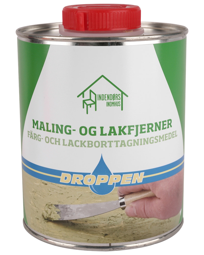 Droppen Maling- og lakfjerner 0,75 L