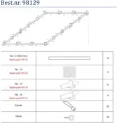 Hörnfot #12 till bottenram partytält