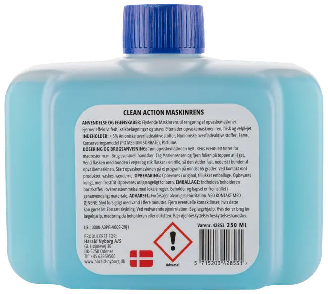 Clean Action Maskinrens 250 ml