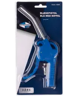 Blåspistol med munstycke - blå