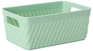 Plastikkurv mini - grøn
