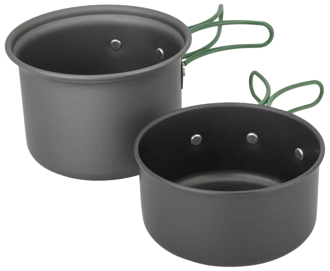 Camping kasserollesæt - 2 dele