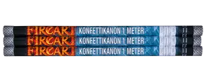 Konfettikanon 100 cm 3 stk.