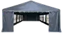 Partytält 5x10 meter - Grå