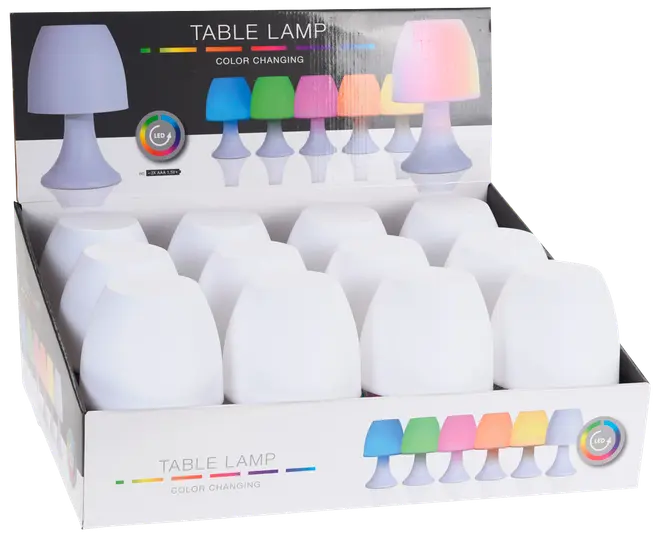 Bordslampa med RGB 19 cm