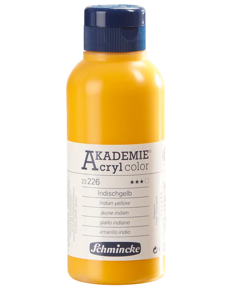 Schmincke Akrylfarve 250 ml Indian yellow