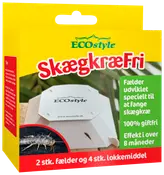 Skægkræfri fælde 2-pak