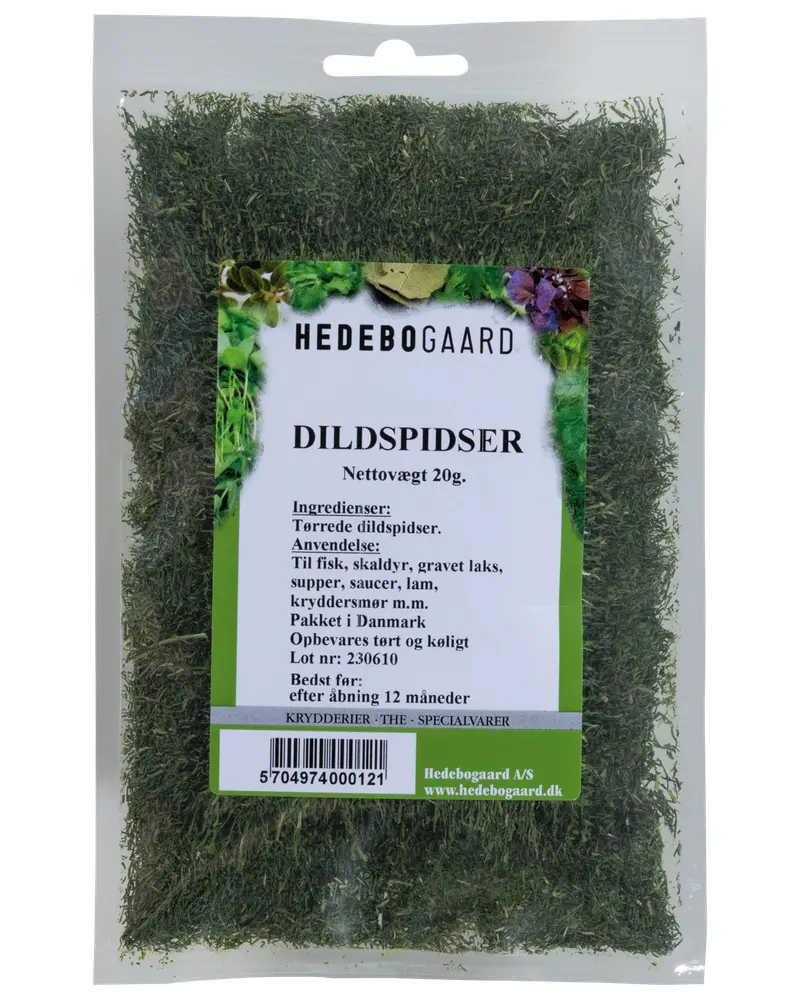 Hedebogaard Krydderi - Dildspidser 20 g
