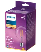 PHILIPS LED globlampa 7W E27 G93