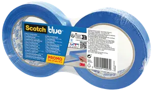 ScotchBlue™ Afdækningstape - 24 mm x 41 meter - 2 ruller